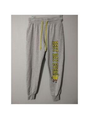 Women's Nickelodeon Spongebob Grey & Yellow Joggers XS